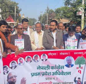 काँग्रेस केन्द्रिय सदस्य गणेश लामा जनकपुरमा
