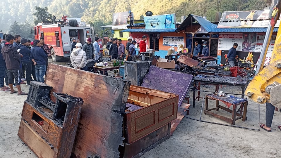 काभ्रेको नमोबुद्धमा रहेको एक होटलमा आ गला गी