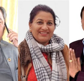 सहमहामन्त्रीमा आङदाम्बे, उपाध्याय र परियार विजयी