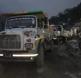 काभ्रेको पनौतीमा एक महिना टिपर चलाउन नपाइने