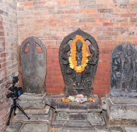 नेपालबाट चोरेर अमेरिका लगिएको मुर्ति ३६ वर्षपछि पुरानै मन्दिरमा स्थापित