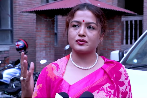 नायिका रेखा थापा महामन्त्रीमा पराजित