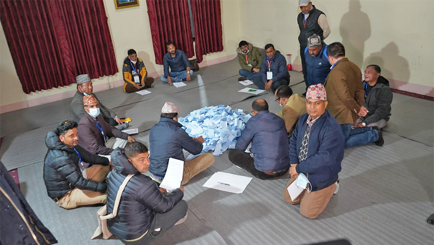 कांग्रेस उपसभापति पदको मतगणना सुरु