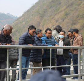 काभ्रेको तेमाल खानेपानी आयोजनाको पहिलो चरणको काम सकियो, सांसद बमध्वजले गरे अनुगमन