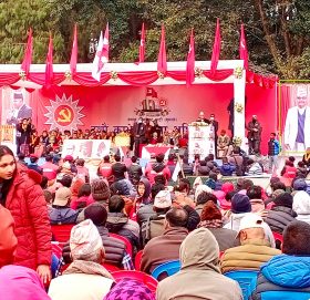 काभ्रे एमाले अधिवेशनमा गोकुल बाँस्कोटाको पनि डमी