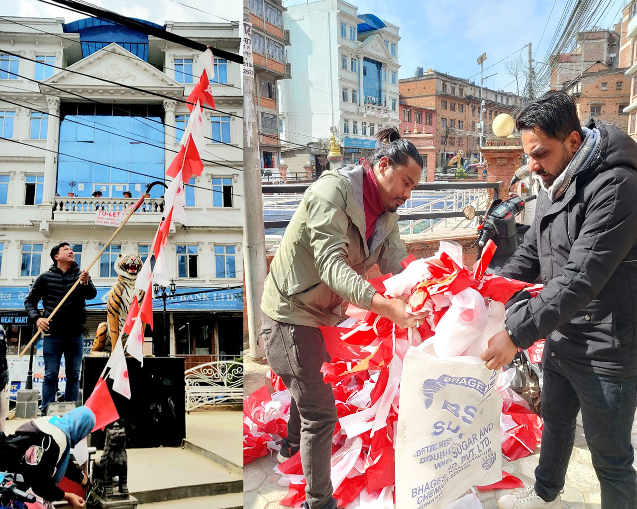 एमाले काभ्रे जिल्ला अधिवेशनमा राखिएका प्रचार सामाग्री युवा संघले हटायो