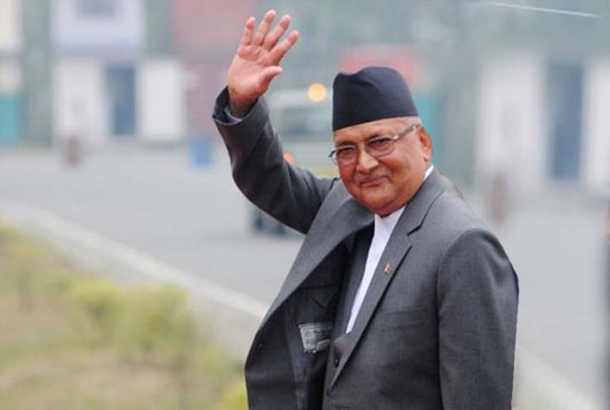 आज केपी ओली काभ्रे आउँदै