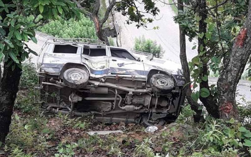 जिप दुर्घटना हुँदा दुई जनाको मृत्यु