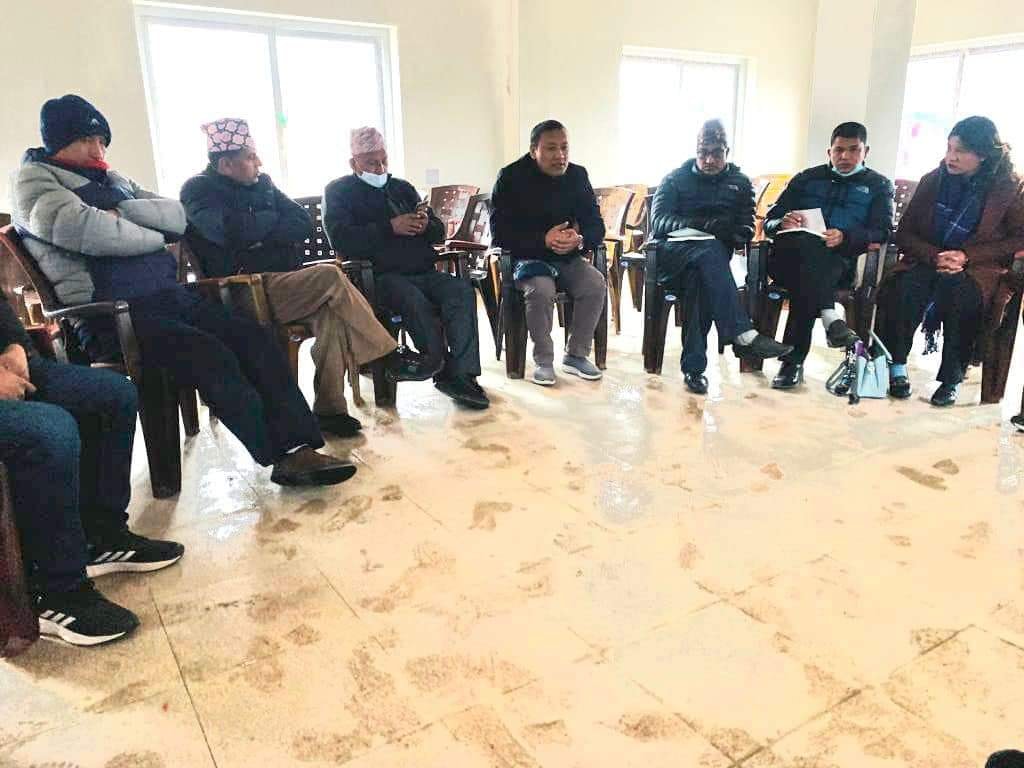 काभ्रे कांग्रेसले थाल्यो स्थानीय तह निर्वाचन केन्द्रीत छलफल