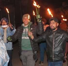 काभ्रेमा एमसीसी विरुद्ध मसाल जुलुस