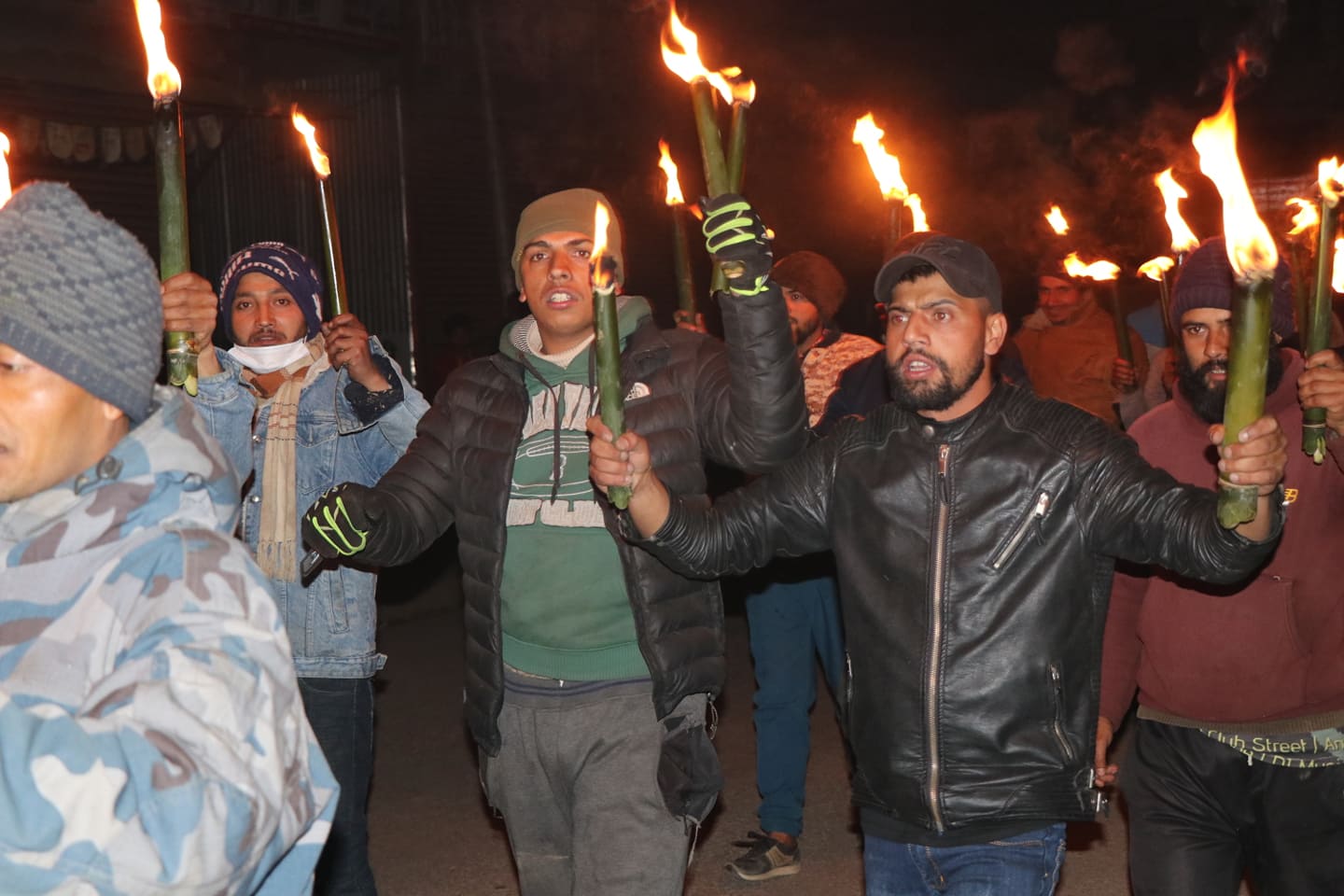 काभ्रेमा एमसीसी विरुद्ध मसाल जुलुस