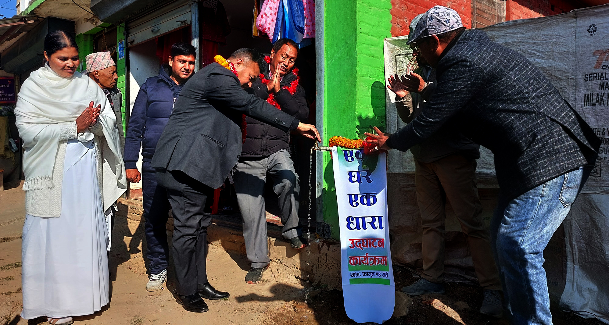 धुलिखेल शंखुका ४ सय बढि घरमा एक घर एक धारा