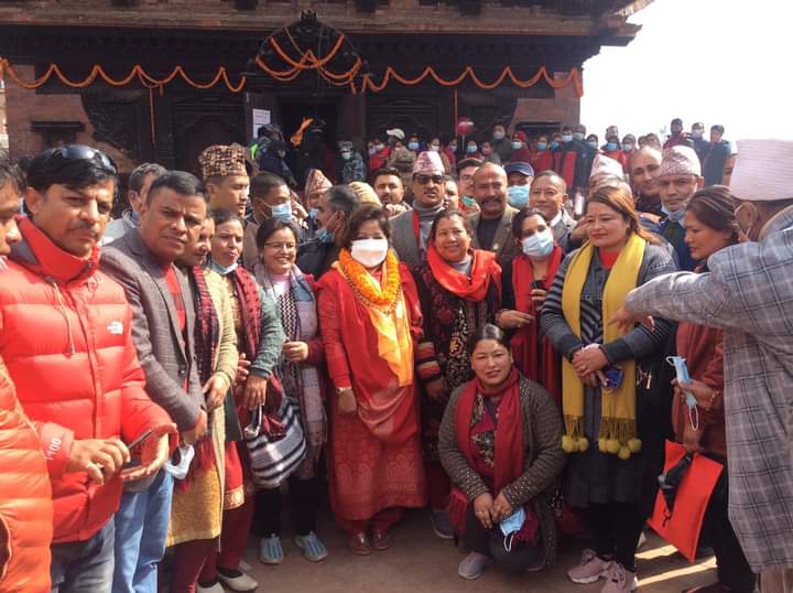 प्रधानमन्त्री पत्नी आरजु राणा काभ्रेमा