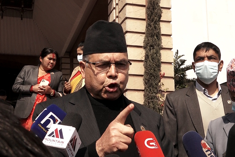 एमसिसीविरुद्ध सडक तात्‍ने मात्रै होइन,अब बल्छ : झलनाथ खनाल