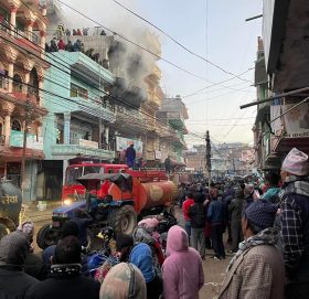 आगलागीमा ज्यान गु माउने पाँच जनाकै पहिचान खुल्याे