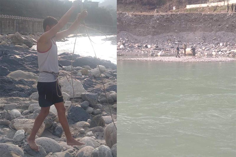 महाकाली पौडिएर नेपाल छिरे भारतीय सैनिक