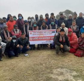 नेकपा एमालेद्वारा धुलिखेल ११ मा टोल कमिटी गठन