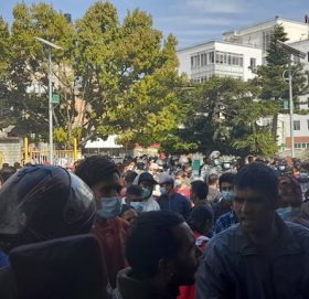 दुई वर्षियाबालिकाको मृ त्यु भएपछि धुलिखेल अस्पतालको अवस्था तनावग्रस्त