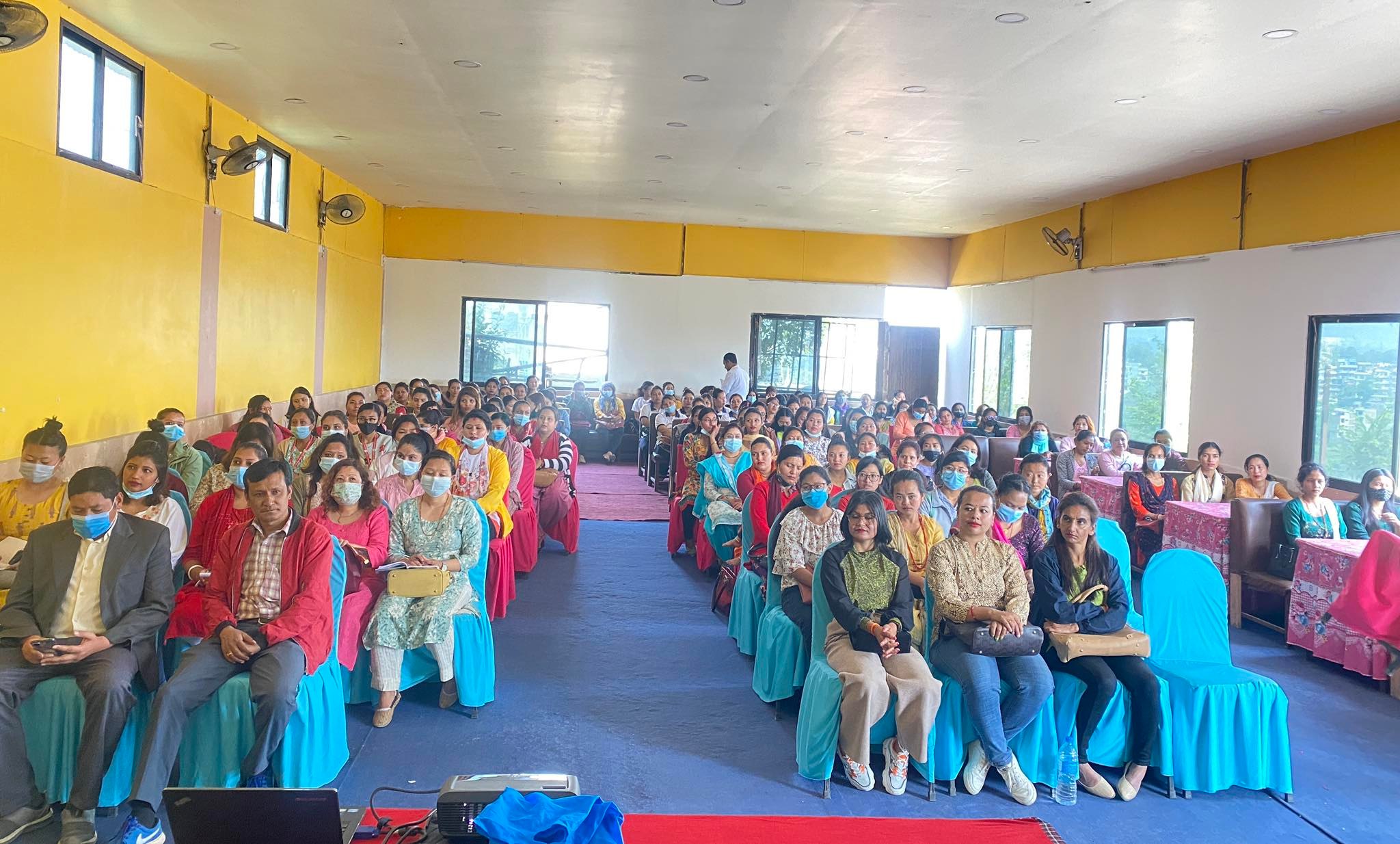 एन प्याब्सन भक्तपुरको अभिमुखिकरण पुर्व प्राथमिक शिक्षकलाई