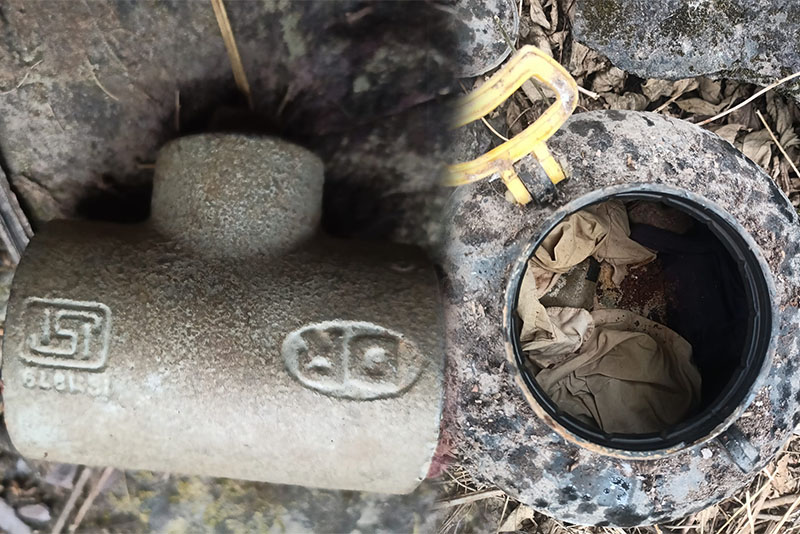 जङ्गलमा दर्जन बढी सकेट ब म फेला