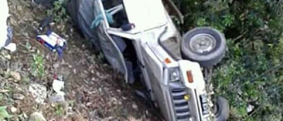 बोलेरो दु र्घ ट ना:  पाँच जना घा ई ते, १ को अबस्था ग म्भि र