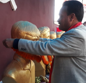 काभ्रेको चौरीदेरालीमा सहिद पार्क, मन्त्री गहतराजद्वारा उद्घाटन