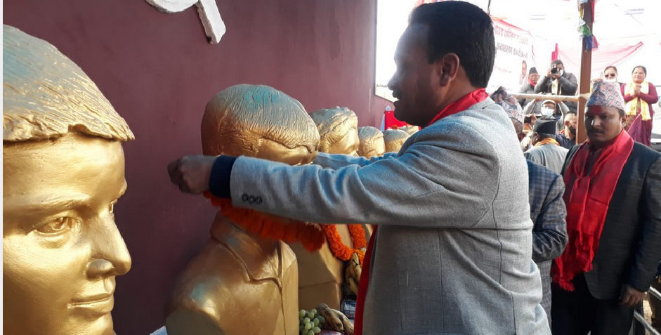 काभ्रेको चौरीदेरालीमा सहिद पार्क, मन्त्री गहतराजद्वारा उद्घाटन