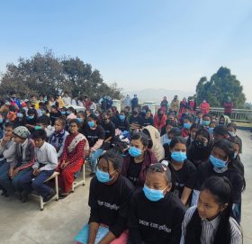 नमोबुद्धका किशोरीहरुलाई आत्मरक्षा तालिम