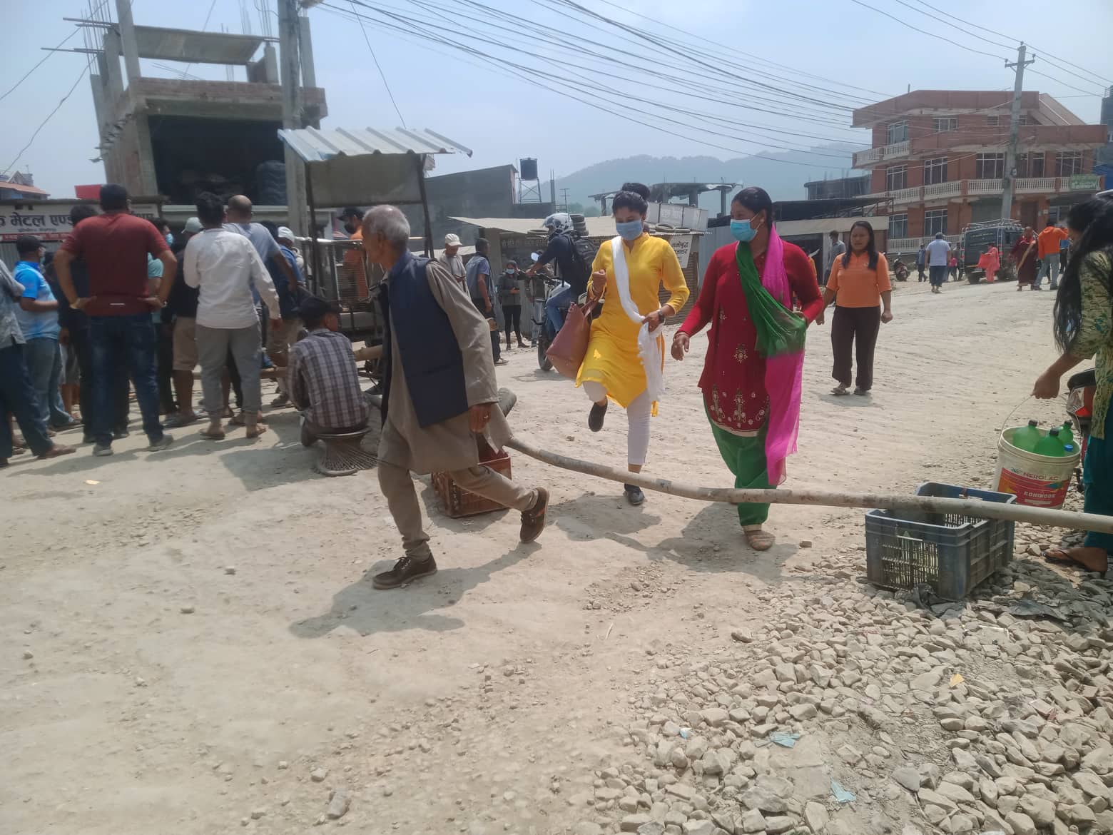 काभ्रेको बनेपा–पनौती सडकखण्ड बन्द
