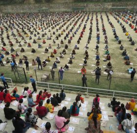 काभ्रेमा २३ सयभन्दा बढीले दिए म्यादी प्रहरीको लिखित परीक्षा