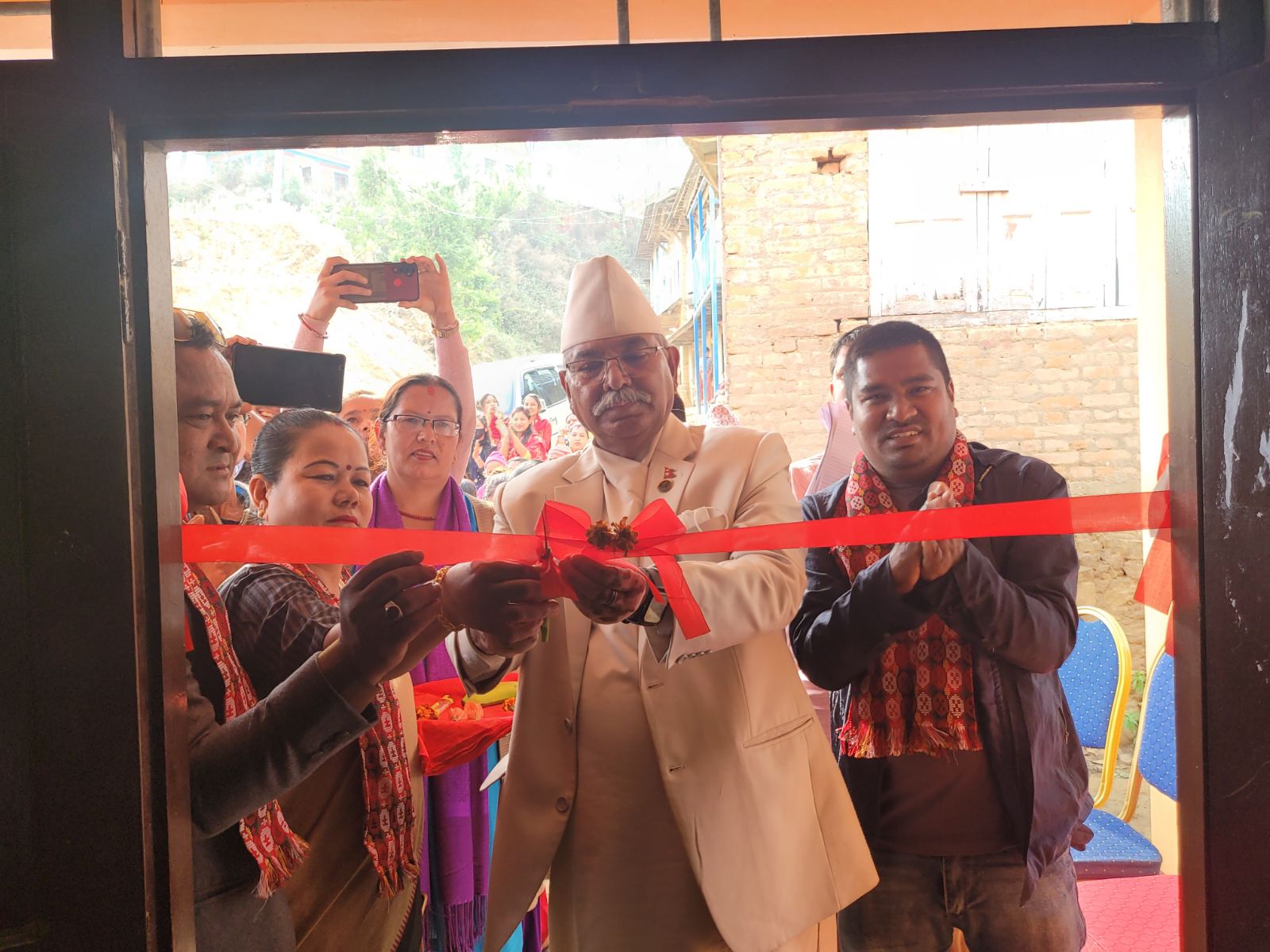 पूर्वाधार विकासमा नमोबुद्धको फड्को, थप दुई वडा कार्यालय भवन उद्घाटन