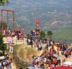 नयाँ वर्षको आगमनसँगै काभ्रेका पर्यटकीय क्षेत्र भरिभराउ