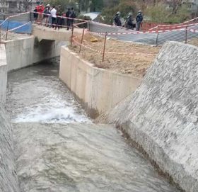 मेलम्चीको पानी सुन्दरीजलमा आइपुग्यो