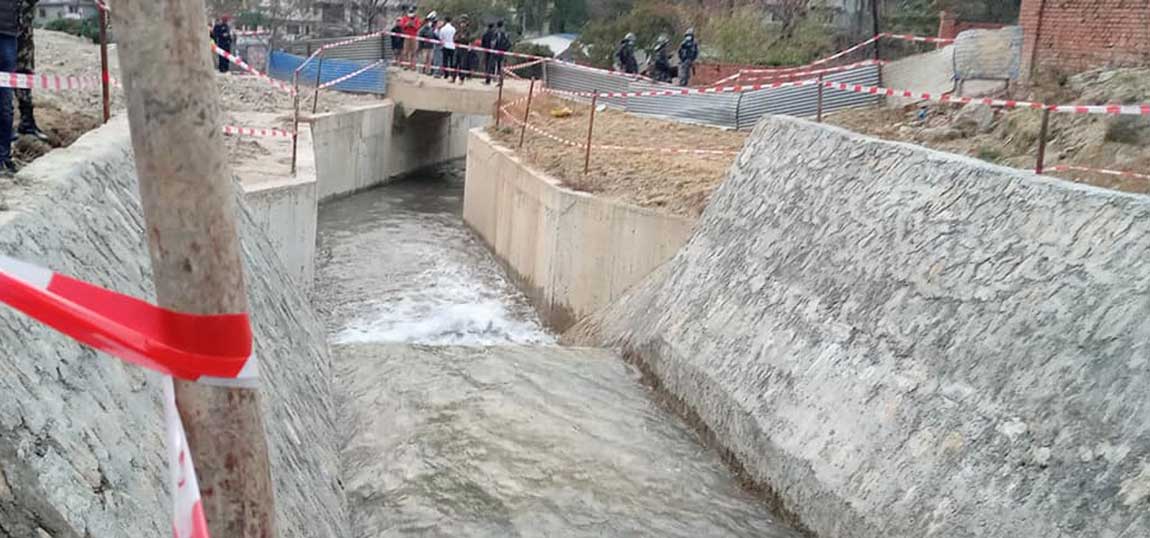 मेलम्चीको पानी सुन्दरीजलमा आइपुग्यो