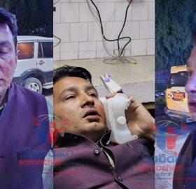 काभ्रेमा काँग्रेसका नगर सभापति लामाले कुटे काँग्रेसकै नेता (भिडियो )
