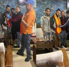 युवा संघ धुलिखेल २ का अध्यक्ष कांग्रेस प्रवेश