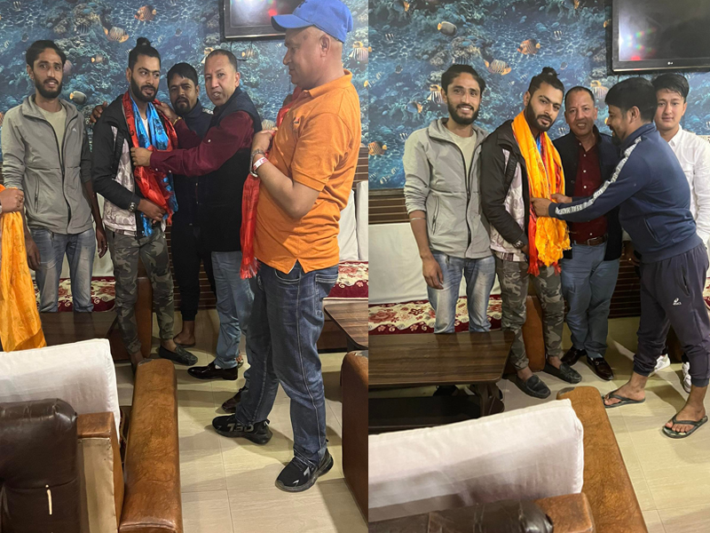 युवा संघ धुलिखेल २ का अध्यक्ष कांग्रेस प्रवेश
