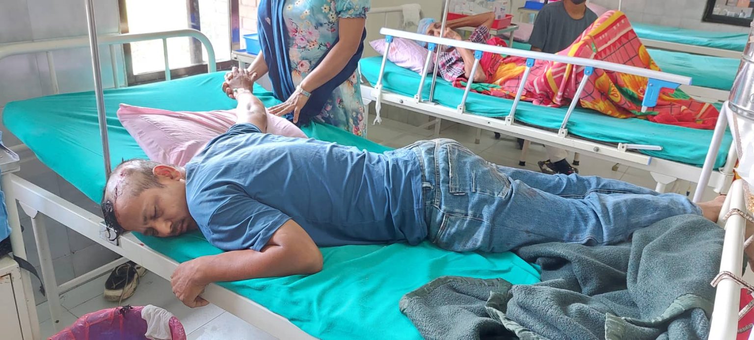 एमाले कार्यकर्तामाथि काँग्रेसको आक्रमण,एक जना गम्भिर घाईते