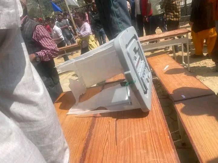 काभ्रेमा झडप भएपछि रोकिएको मतदान फेरी सुरु