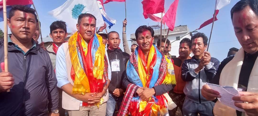 काभ्रेको भुम्लु गाउँपालिकाले पायो नयाँ नेतृत्व,अध्यक्ष र उपाध्यक्षमा गठबन्धन विजयी