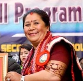 काभ्रेमा काँग्रेसकी शुभ लक्ष्मी बनिन् पहिलो महिला वडा अध्यक्ष