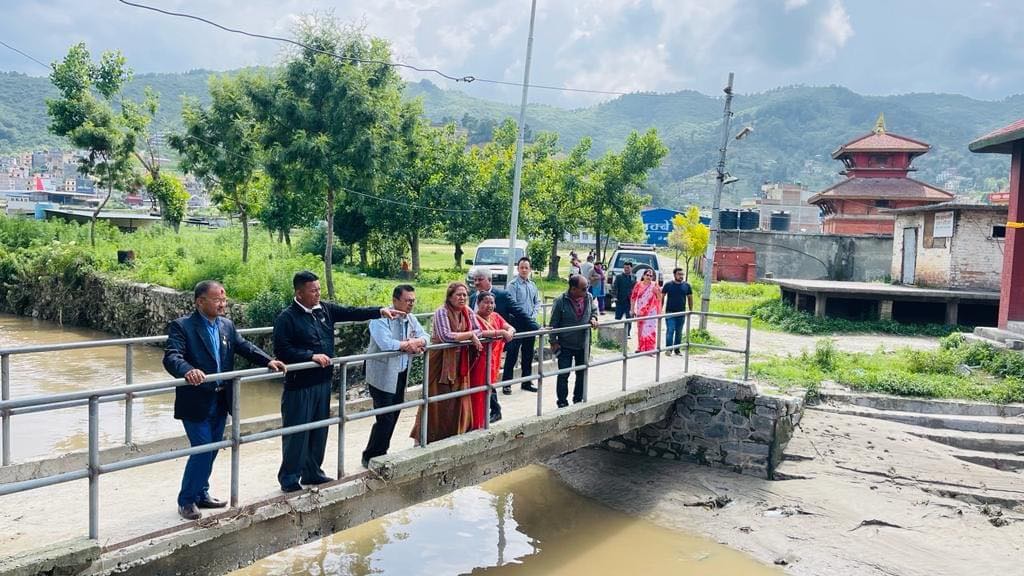 बनेपा डुबान निराकरण गर्न नव निर्वाचित नगर प्रमुख शाक्यले सुरु गरे काम