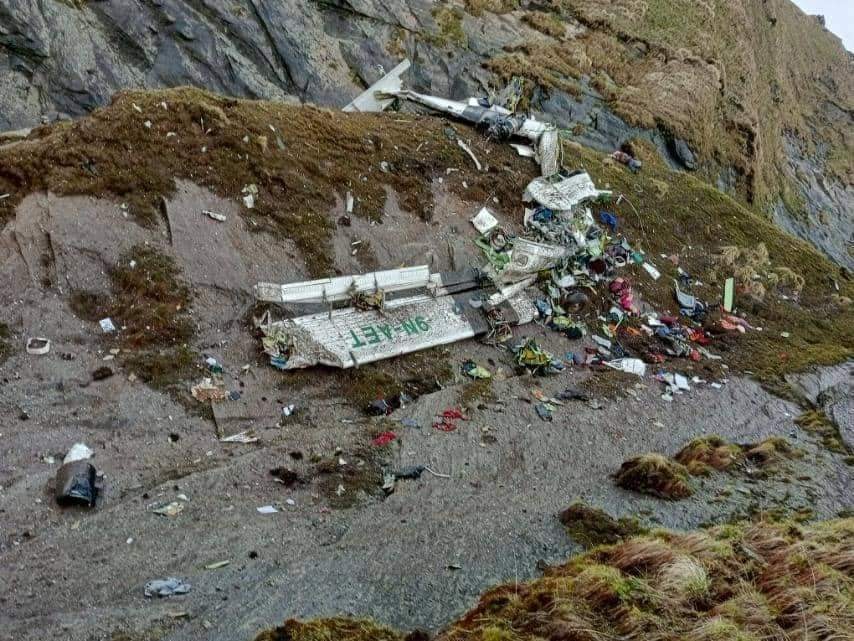 दुर्घटनाग्रस्त जहाजमा एकै परिवारका ७ जना रहेको पुष्टि