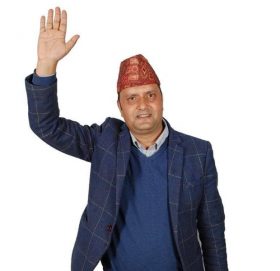 ‘नेपालकै समृद्ध र उत्कृष्ट गाँउपालिका बनाउने अभियान लिएर हामी मैदानमा छौं’: भगवान अधिकारी