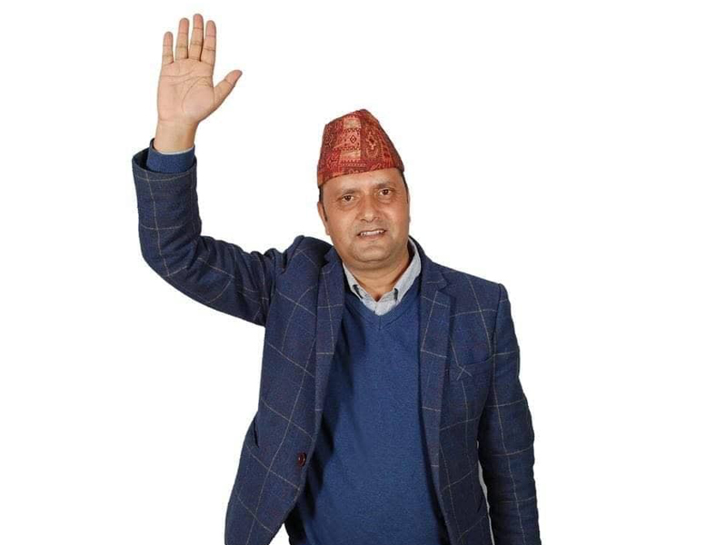 ‘नेपालकै समृद्ध र उत्कृष्ट गाँउपालिका बनाउने अभियान लिएर हामी मैदानमा छौं’: भगवान अधिकारी