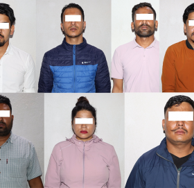 व्यापारीलाई धम्क्याएर ७ करोड माग गर्ने काभ्रेका उमेश सहित ७ जना पक्राउ