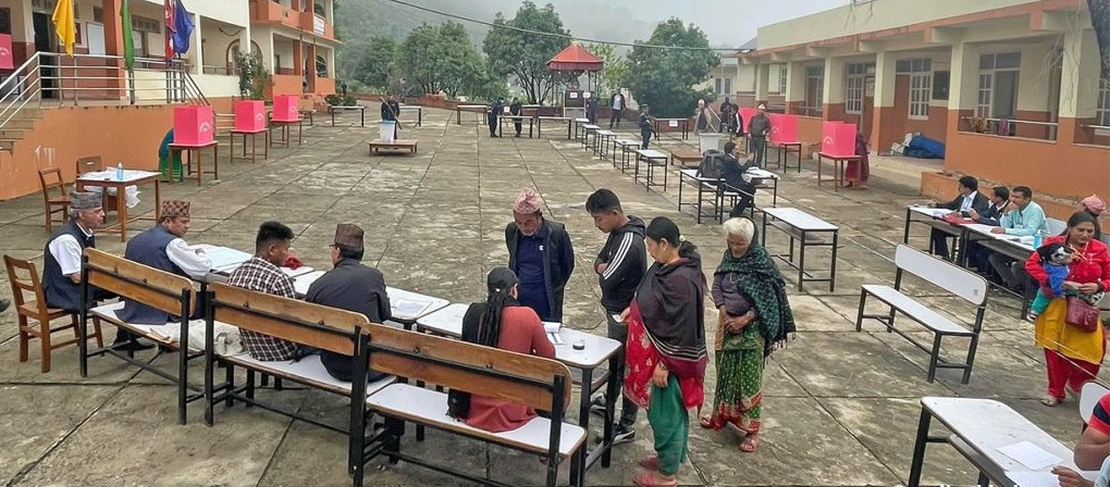 काभ्रेको पाँचखाल–१३ मा मतदान सुरु