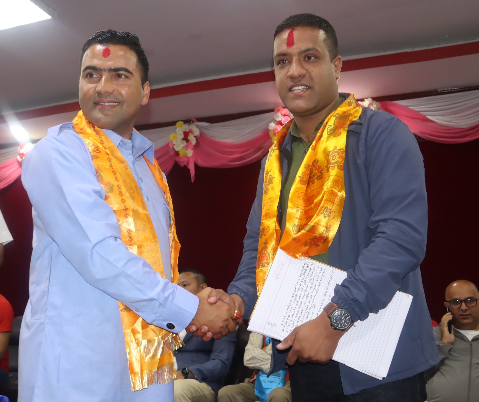 प्रेस युनियन काभ्रेको अध्यक्षमा नगेन्द्र अधिकारी