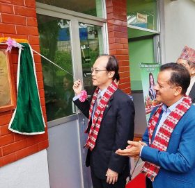 पाँचखालमा जापान सरकारले बनाइदियो ‘कृषि तथा पशुपालन तालिम भवन’