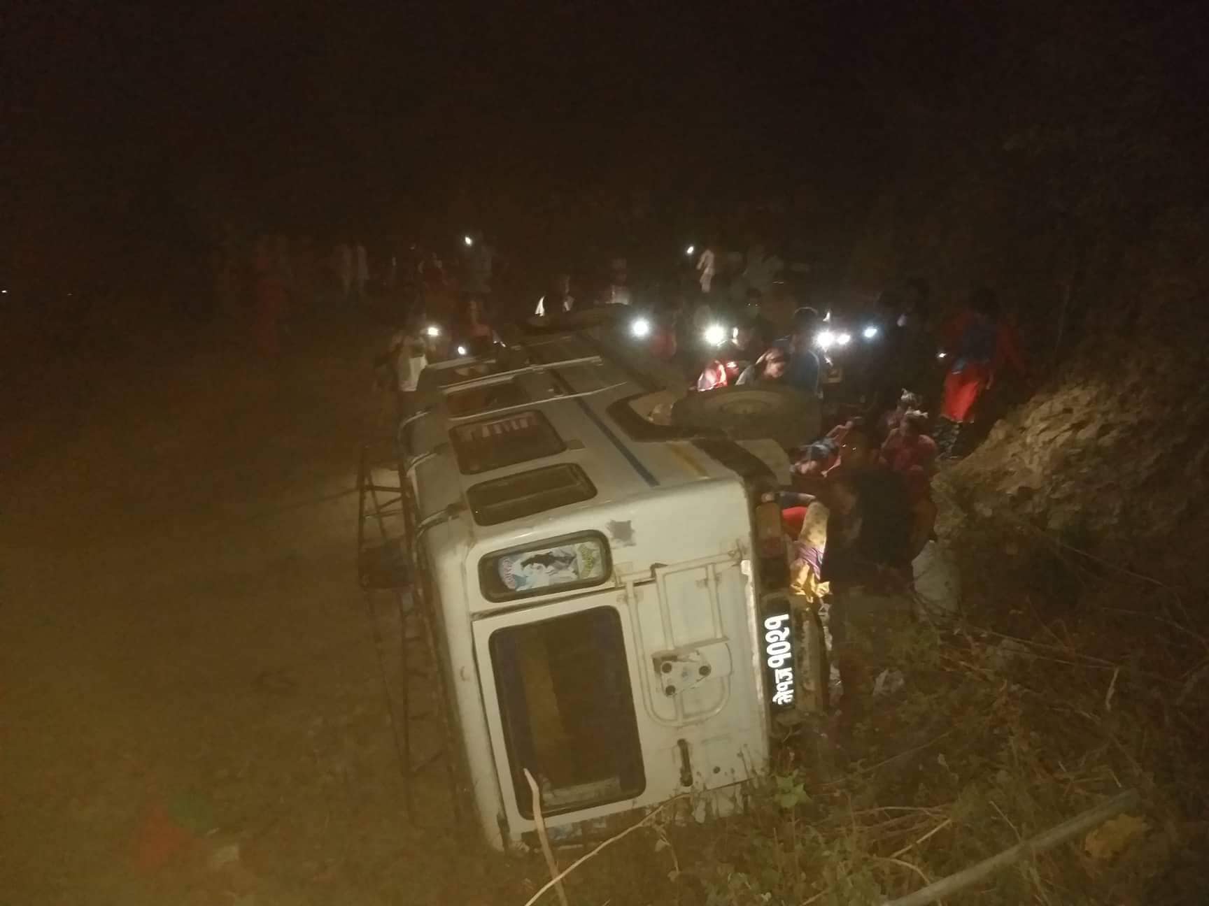 जन्ती बोकेको जीप दुर्घटना, ६ जना घाइते